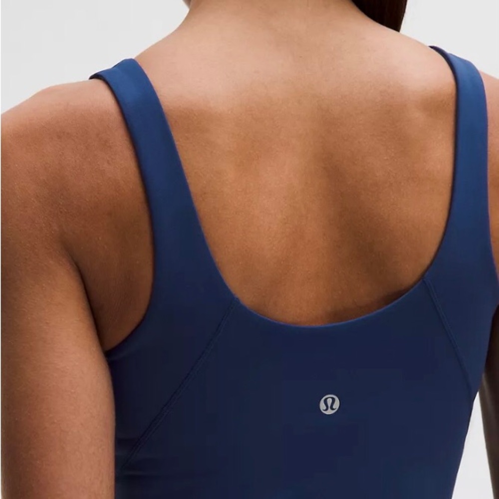 Lululemon Align Tank Top Size 6 Women Gym Yoga Shirt Blue. - Picture 9 of 9